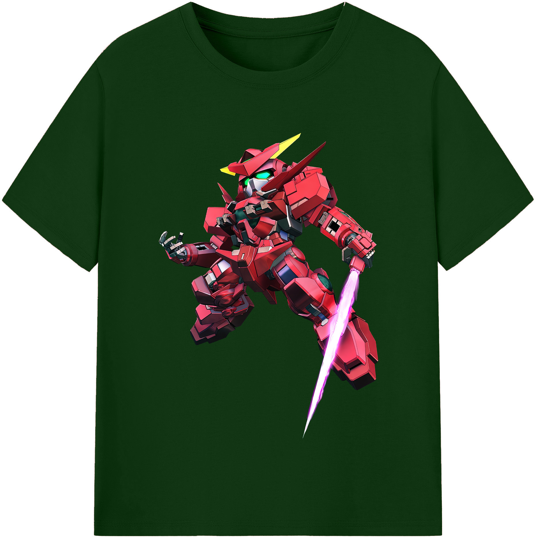 （画像用） 機動戦士ガンダム Mobile Suit Gundam 綿100％半袖Tシャツ（フロントプリント）